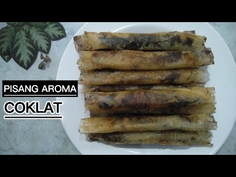 Cara Membuat Pisang Aroma Coklat