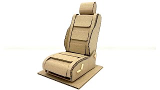 Innovative Cardboard Car Seat Design
