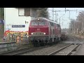 German vintage diesel hydraulic locomotives 02.03.2022.