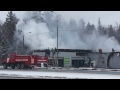 Видео Пожар на автосервисе 65 км симферопольского шоссе