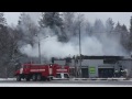 Video Пожар на автосервисе 65 км симферопольского шоссе