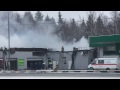 Пожар на автосервисе 65 км симферопольского шоссе