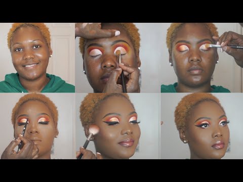 How To Ombre Cut Crease | Bold Fall Makeup | Hooded Eyes