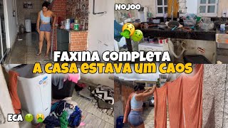 FAXINA COMPLETA NA CASA TODA🏡 - 8 horas de Faxina CANSEI 🥵 ROTINA DE DONA CASA D