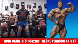 The Mountain Deadlifts 1 042lbs Keone Pearson Natty Larry Wheels Special Invite More The Mountain Deadlifts 1 042lbs Keone Pearson Natty Larry Wheels Special Invite More