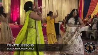 Bride Performs with Family surprises Groom | Punjabi Wedding Performance | Bollywood Wedding Dance|