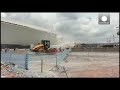 Caught on camera: Moment of deadly crane collapse at Brazil World Cup Stadium