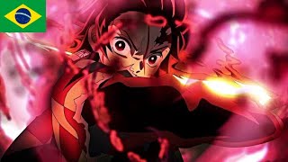 Tanjiro Vs Rui - Kimetsu No Yaiba - Dublado Pt Br