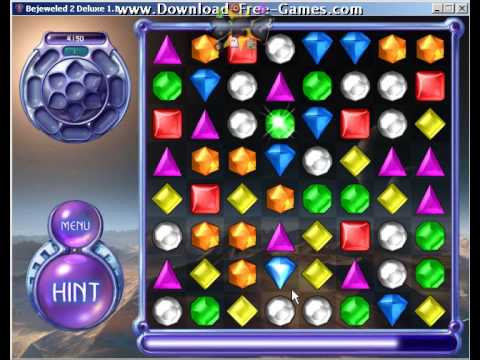 Video of game play for Bejeweled 2 Deluxe