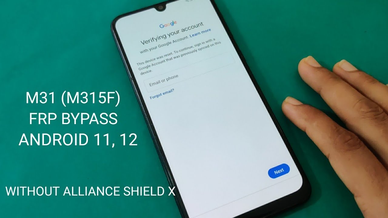 Samsung M31 (M315F) FRP Bypass Android 12, 11 Easy Samsung M31 (M315F) FRP Bypass Android 12, 11 Easy