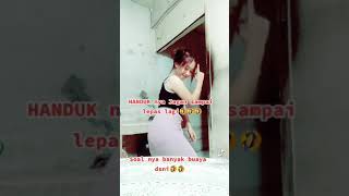 kakak joget pake handuk awas jatuh  ///#shorts #tiktok #tiktokviral