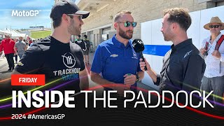 Nascar Stars ⭐, The Rapid Rookie 💨 And Motogp™ Super Fans!  | Inside The Paddock  - 2024 #Americasgp