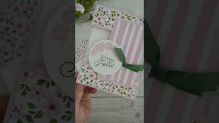 Offset Cut Out Fun Fold Card