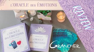 Review de l'Oracle des Émotions de Myriam Le Saint - Éditions Grancher