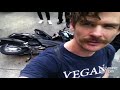Horrific Motorbike Crash Bangkok Thailand