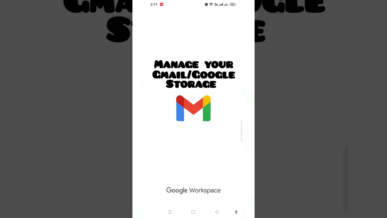 Gmail full storage problem?#storage #gmail #google Gmail full storage problem?#storage #gmail #google