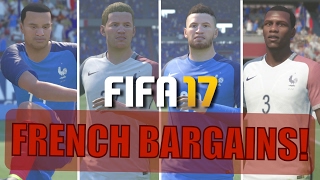 TOP 10 FRENCH BARGAINS | FIFA 17 Career Mode