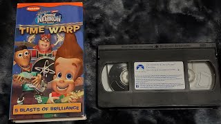 Closing Of The Adventures Of Jimmy Neutron Boy Genius Time Warp Vhs From 2003
