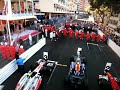 Sebastian Vettel soaks guards face with champagne