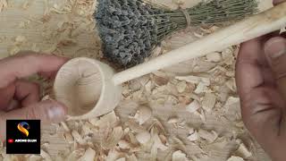 Tahta kepçe yapımı vlog / Wooden ladle making /Narex profi ahşap kaşık ve kuksa 