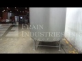 Feldmeier 1000 gallon stainless steel jacketed mix tank
