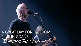 Watch David Gilmour A Great Day For Freedom video
