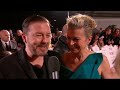 Ricky Gervais Red Carpet National Television Awards 2014