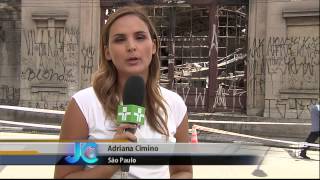 Incêndio destrói Centro Cultural Liceu de Artes de São Paulo