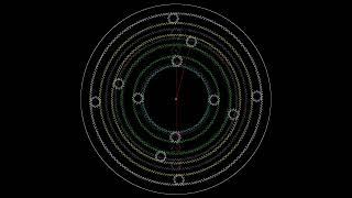 Yet another planetary gear clock design