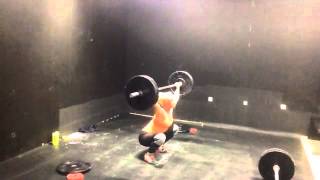 Snatch 55 x 1 rep by Sara Sigmundsdóttir