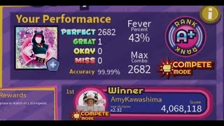 [JUST DANCE] Sayonara (Hard) [28] 99.99% 1 Great FC - RoBeats