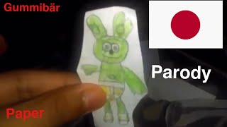 The Gummy Bear Long Japanese Parody Paper Mode