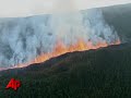 Raw Video: Congo Volcano Spews Lava