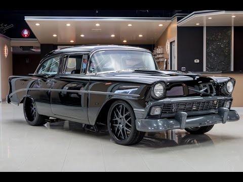 1956 Chevrolet Bel Air Restomod Twin Turbo For Sale