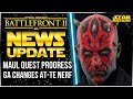CS Hero Stealing, GA Map Rotation, Quest Progress | Star Wars Battlefront 2 Update