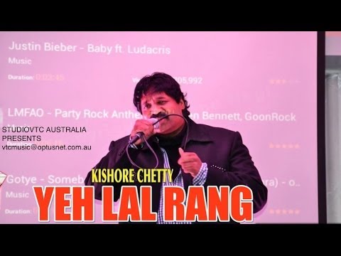 YEH LAL RANG KISHORE CHETTY LIVE AT KISHORE NIGHT HD
