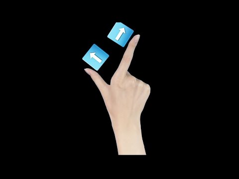 finger movements green screen and black screen