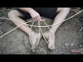 Primitive Technology, Making mat from screw-pine in the wild
