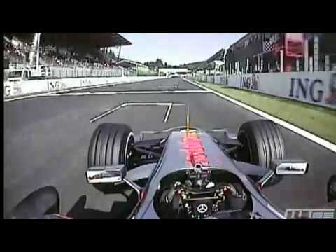 2007 Fernando Alonso onboard Spa Francorchamps