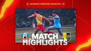 GOMBAK FA MPAJ 1-0 SHAH ALAM UNITED | Selangor Champions League 2021 Match Highl