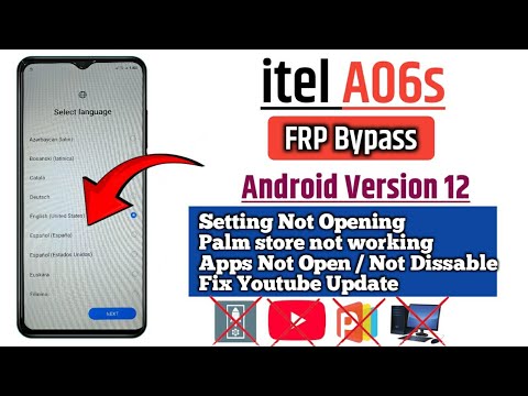 itel A06s FRP Bypass | itel A06s Google Account Remove itel A06s FRP Bypass | itel A06s Google Account Remove