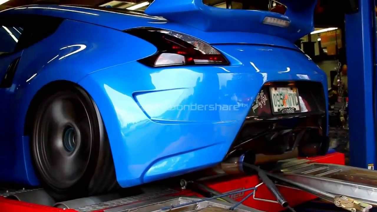 Female driven nissan 370z tt - YouTube
