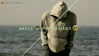 Pyar Ka Dard - Sad Poetry WhatsApp Status | Tik Tok Shayari WhatsApp status | Love BreakUp Shayari