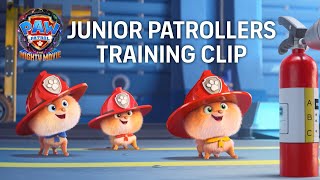 Paw Patrol The Mighty Movie Junior Patrollers Training Clip 2023 Movie