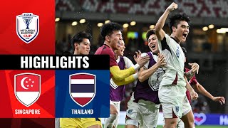 HIGHLIGHTS : Singapore 2-4 Thailand | ASEAN Championship 2024 | 17.12.24