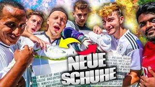 FUßBALL CHALLENGE UM BRANDNEUE FUßBALLSCHUHE!! FUßBALL CHALLENGE UM BRANDNEUE FUßBALLSCHUHE!!
