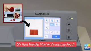 Cut Heat Transfer Vinyl With Brother Sdx1200 & Canvasworkspace