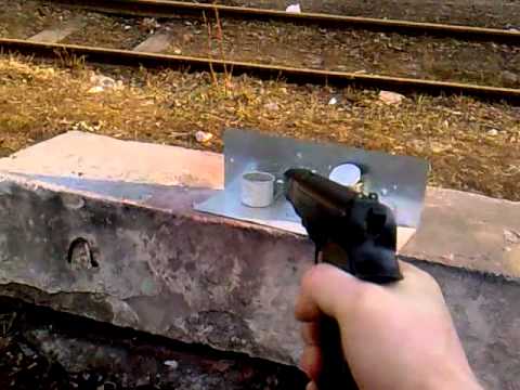 Тест пневматического пистолета "Аникс" А 101 М
