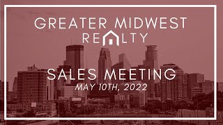 May 10th Sales Meeting