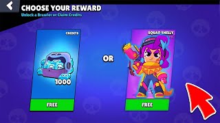 I GOT UPDATE GIFTS!!🔥🎁 8 NEW BRAWLERS!! FREE CREDITS IS HERE!!! BRAWL STARS UPDATE REWARDS!!!